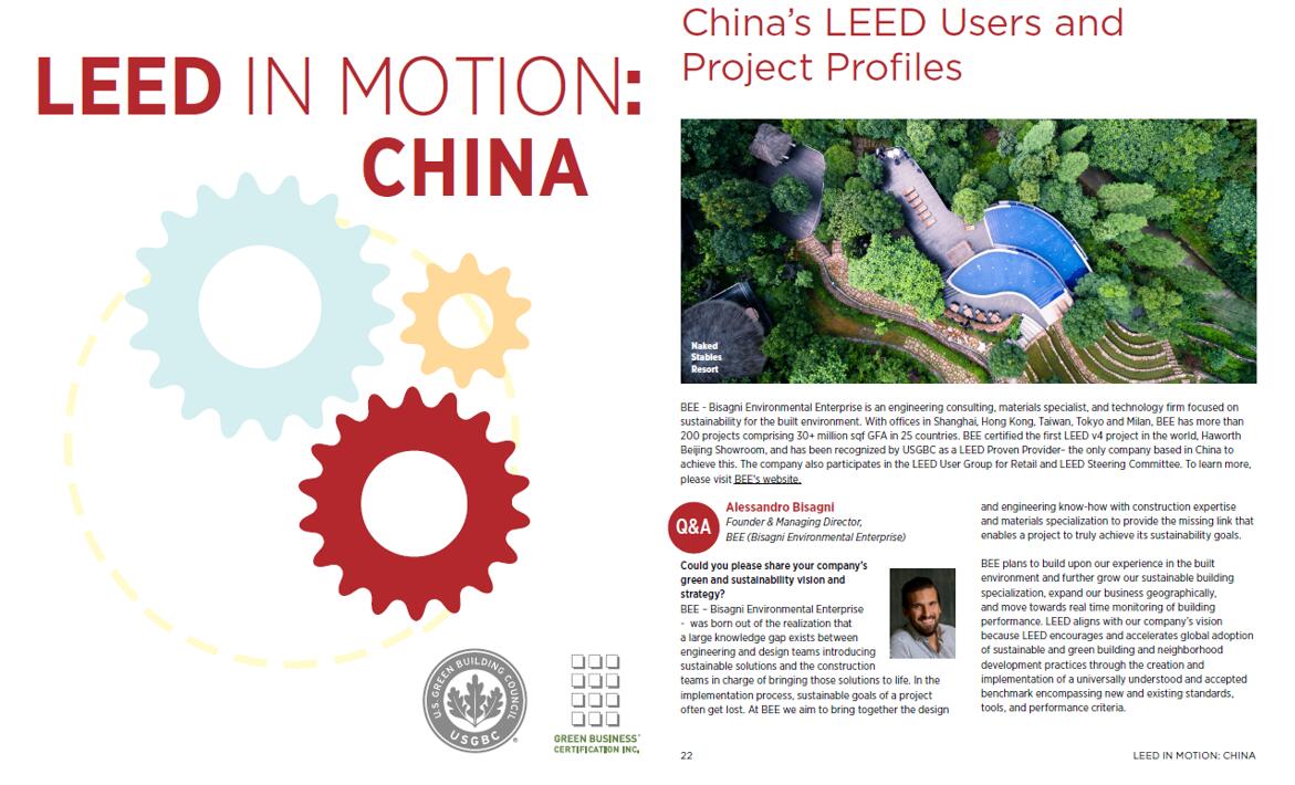 BEE - LEED in Motion: China