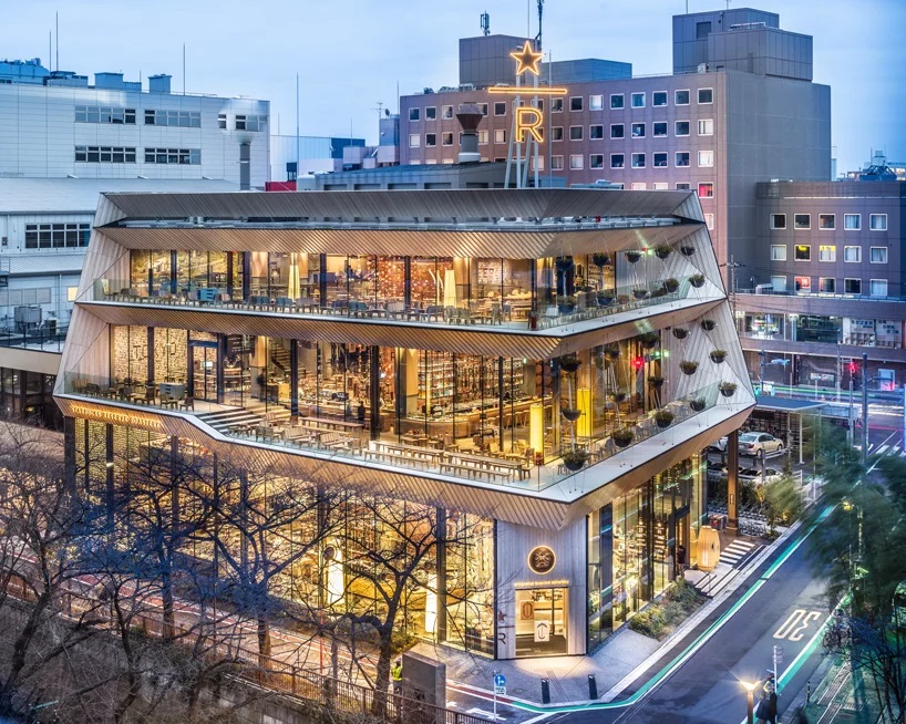 Starbucks knit together an elegant Roastery in Tokyo