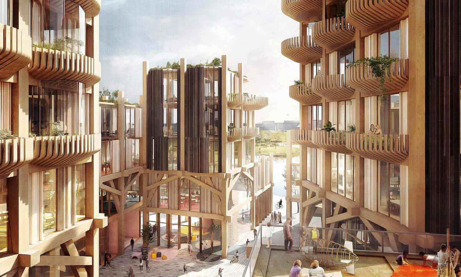 Canadian cities take wooden skyscrapers to new heights