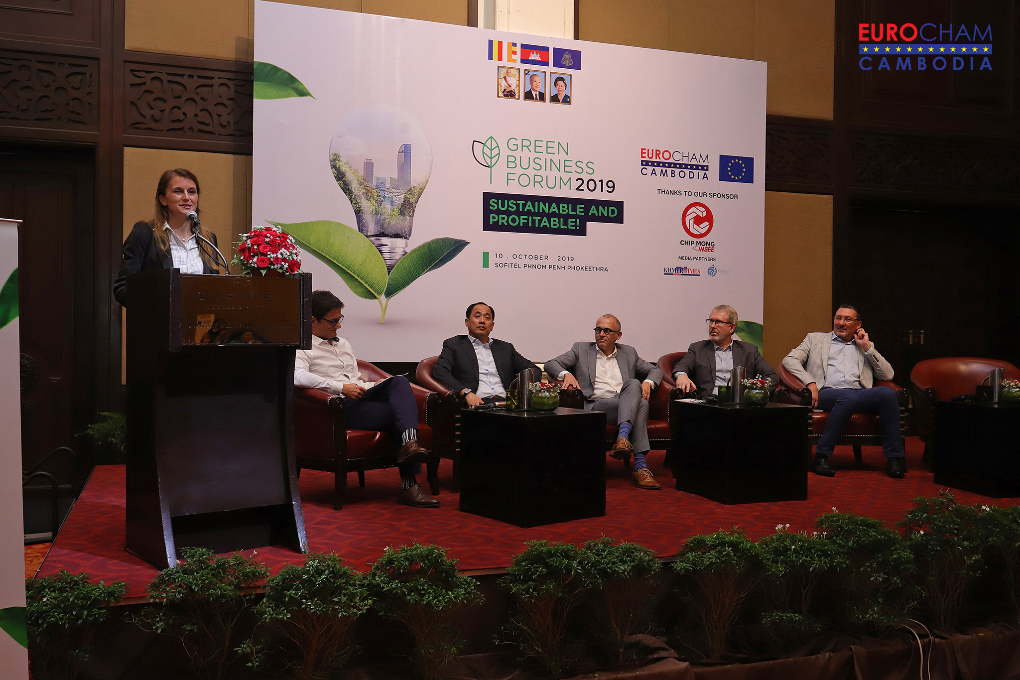 BEE Spreads Green Building Knowledge in Cambodia at EuroCHAM’s Green Business Forum 2019