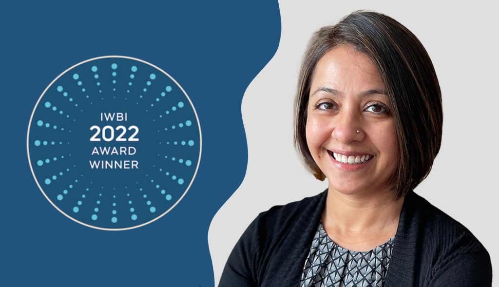 Lopa Khanna received WELL Performance Testing Award