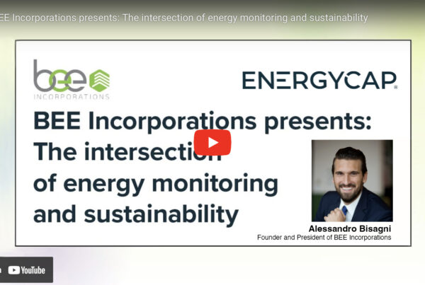 Webinar: 'The Intersection of Energy Monitoring and Sustainability' by EnergyCAP & BEE