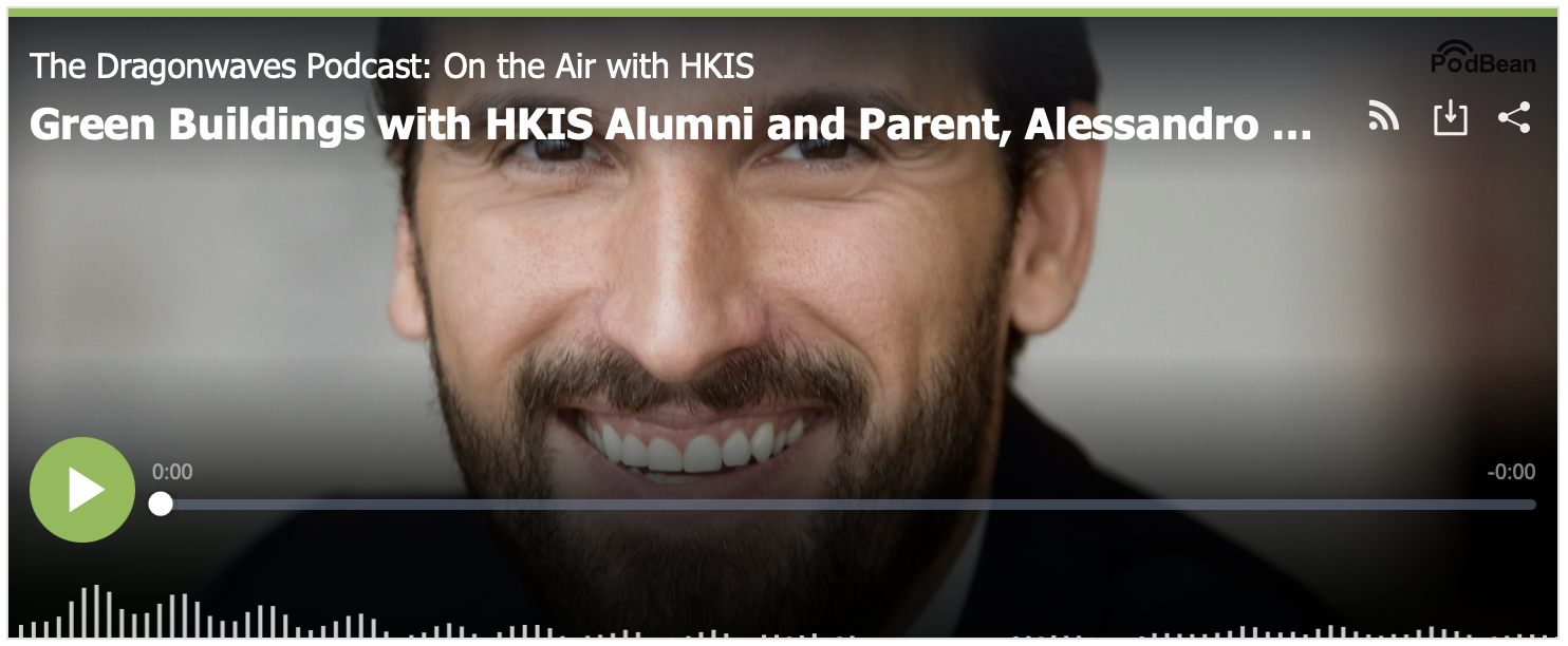 Alessandro Bisagni's Podcast with Hong Kong International School - BEE