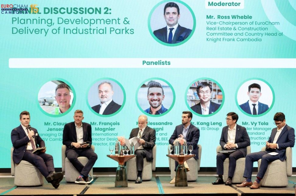 The case for sustainable industrial parks: Alessandro Bisagni at EuroCham Industrial Park and SEZ Forum 2026 in Cambodia