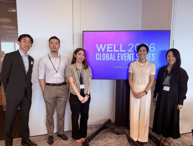 Image for the Tweet beginning: WELL Certification Japan: BEE at